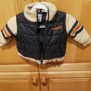 TIMBERLAND TODDLERS WINTER PUFFER JACKET SIZE (12)